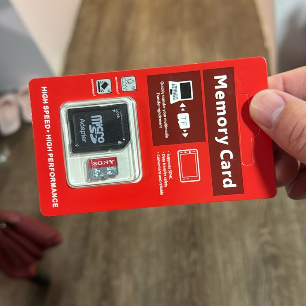 Sony Memory Micro sd Card 2 TB